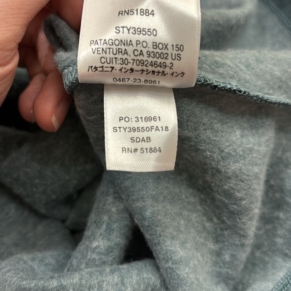 PATAGONIA Men's P - 6 Logo Lightweight Crew Fleeced Sweatshirt Small - Picture 11 of 11